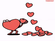 hearts throw