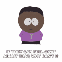 if they can feel okay about that why cant i token black south park s16e9 raising the bar