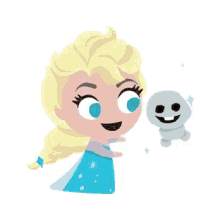 Elsa Princess Elsa GIF - Elsa Princess Elsa Snowgie GIFs