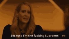 sarah paulson im the supreme american horror story american horror story cult supreme sarah paulson im the supreme american horror story american horror story cult supreme