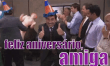 Feliz Aniversário Amiga / The Office / Festa / Parabéns GIF - Happy Birthday Friend Happy Birthday The Office GIFs