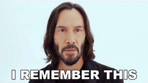 I Remember This Neo GIF - I Remember This Neo Keanu Reeves GIFs