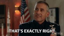 Thats Exactly Right General Mark R Naird GIF - Thats Exactly Right General Mark R Naird Steve Carell GIFs