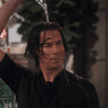 Pouring Water On My Head Spencer Shay GIF - Pouring Water On My Head Spencer Shay Icarly GIFs