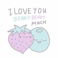 Love I Love You Berry Much GIF - Love I Love You Berry Much Berry GIFs