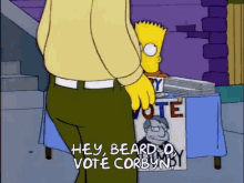 Vote Corbyn GIF - Vote Corbyn Simpsons GIFs