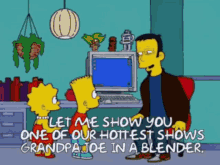 The Simpsons Let Me Show You GIF - The Simpsons Let Me Show You One Of Our Hottest Shows GIFs