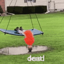 Dead Puddle GIF - Dead Puddle Swing GIFs
