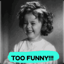 Shirley Temple Too Funny GIF - Shirley Temple Too Funny Ha Ha GIFs
