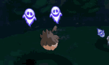 pokemon trick or treat pumpkaboo boo ghost