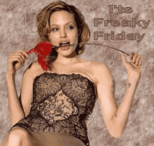 Chfriday Angelina Jolie GIF - Chfriday Angelina Jolie Freaky GIFs
