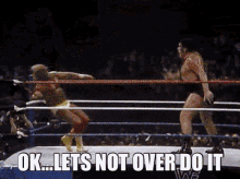 Hulk Hogan Wwe GIF - Hulk Hogan Wwe Over Do It GIFs