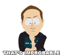 Thats Improbable South Park Sticker - Thats Improbable South Park S13e3 Stickers