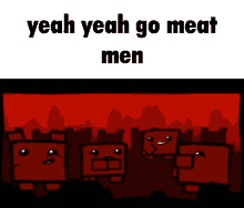 Super Meat Boy Dance GIF - Super Meat Boy Dance Go Meat Men GIFs