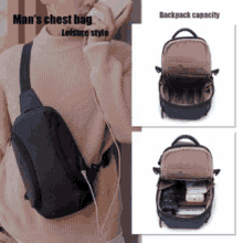 Anti Theft Crossbody Bag Fashion GIF - Anti Theft Crossbody Bag Bag Anti Theft GIFs
