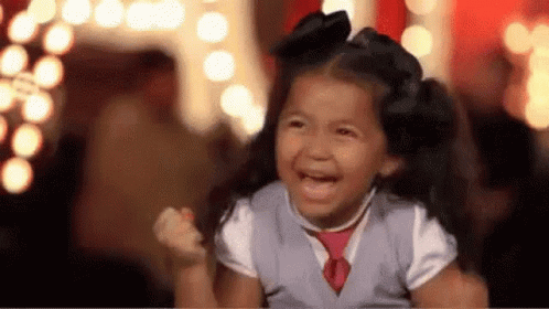 Excited Little Girl GIFs | Tenor