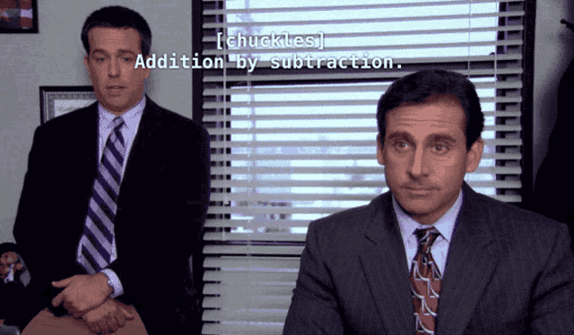 The Office Addition By Subtraction GIF - The Office Addition By Subtraction Michael Scott GIFs