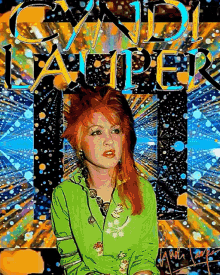 Cyndi Lauper Pop Star GIF - Cyndi Lauper Pop Star Pop Music GIFs