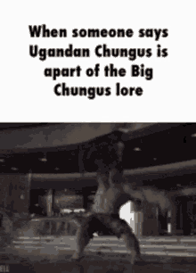Big Chungus Ugandan Knuckles GIF - Big Chungus Ugandan Knuckles Centrist GIFs