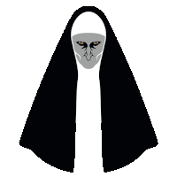 The Nun The Conjuring Sticker - The Nun The Conjuring Horror Icons Stickers