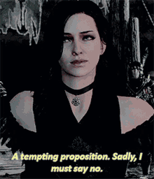 Tempting Proposition Offer GIF - Tempting Proposition Offer Sadly I Must Say No GIFs