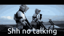 Star Wars Stormtroopers GIF - Star Wars Stormtroopers Shh GIFs