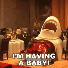 Im Having A Baby Mr Shark GIF - Im Having A Baby Mr Shark The Bad Guys GIFs
