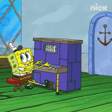 Playing Piano Spongebob GIF - Playing Piano Spongebob Spongebob Squarepants GIFs