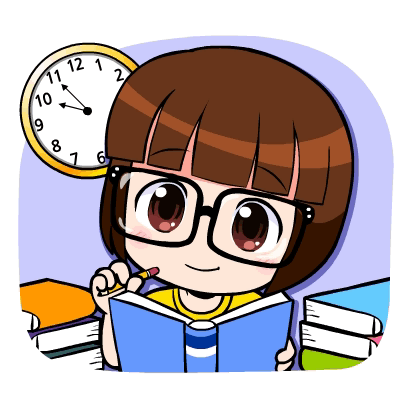 Girl Cute Sticker - Girl Cute Study - Descubre &amp; Comparte GIFs