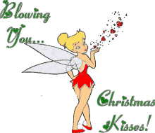 blowing christmas