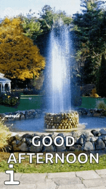 Good Afternoon Greetings GIF - Good Afternoon Greetings Fountain GIFs