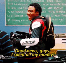 Me After I Get My Paycheck GIF - Paycheck Donaldglover Brokelife GIFs
