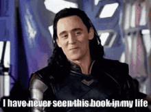 I Have Never Seen This Book In My Life Thor GIF - I Have Never Seen This Book In My Life Thor Loki GIFs