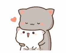 Hug Peachcat GIF - Hug Peachcat Cat GIFs