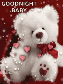 Good Night Baby GIF - Good Night Baby Teddy Bear GIFs