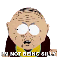 Im Not Being Silly Marvin Marsh Sticker - Im Not Being Silly Marvin Marsh South Park Stickers