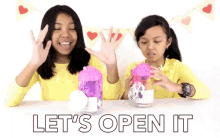 ayo kita buka tidak sabar deg degan lets open it cant wait ayo kita buka tidak sabar deg degan lets open it cant wait