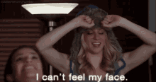 glee brittany pierce i cant feel my face cant feel my face heather morris glee brittany pierce i cant feel my face cant feel my face heather morris