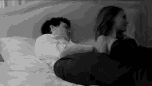 Come Here GIF - Pull Bed Couple GIFs