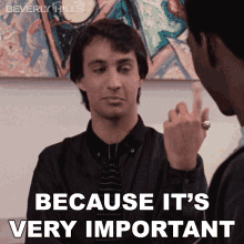 Because Its Very Important Serge GIF - Because Its Very Important Serge Beverly Hills Cop GIFs