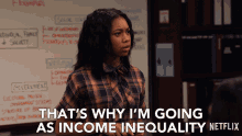 thats why im going as income inequality not equal unfair no good nick netflix