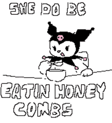 kuromi my melody cereal onegai my melody honey