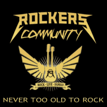 Rockers Community Rc GIF - Rockers Community Rc Never Too Old To Rock GIFs