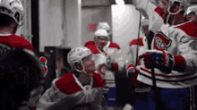 Montreal Canadiens Cole Caufield GIF - Montreal Canadiens Cole Caufield High Five GIFs