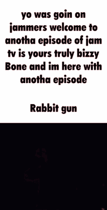 Bizzy Bone Gun GIF - Bizzy Bone Gun Rapper GIFs