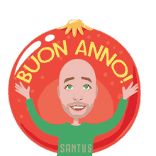 buon anno happy new year waving wave smile