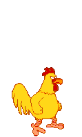 Giant Chicken Big Bird Sticker - Giant Chicken Big Bird Weird Flex Stickers