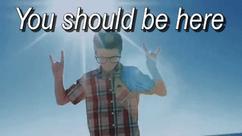 you should be here banner you should be here banner