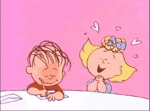 Aw Shucks Linus And Sally GIF - Aw Shucks Linus And Sally Cute GIFs