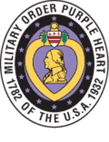 military order purple heart usa logo badge